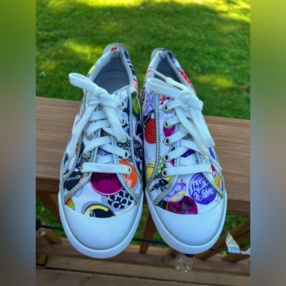 Coach Barrett Poppy Sneakers